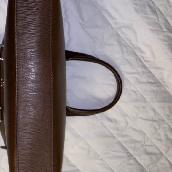 Salvatore Ferragamo Brown Leather Men's Bag - Picture 7 of 8